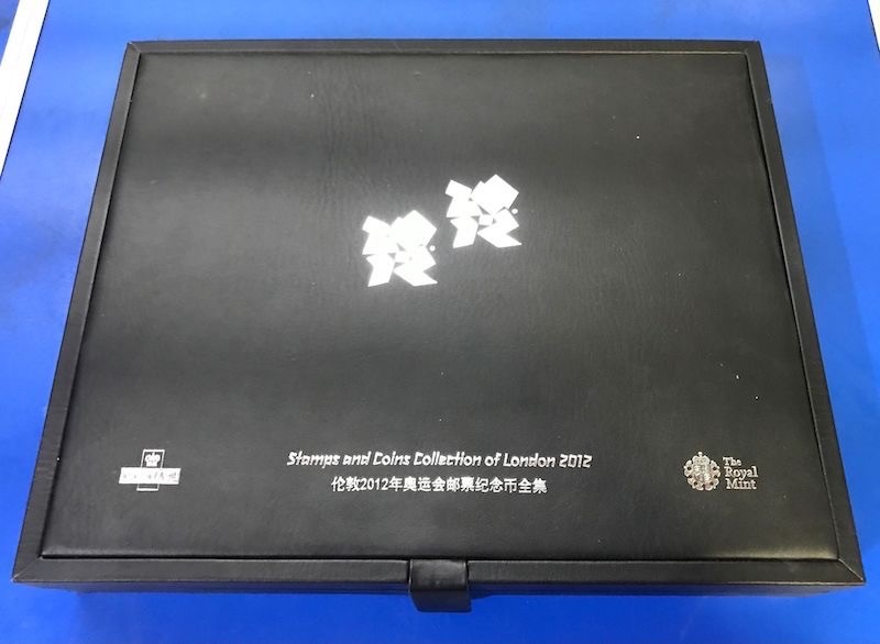 精品钱币专拍场 英国.2012年伦敦奥运会纪念币29枚+30枚伦敦奥运邮票+8枚奥运徽章