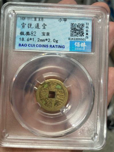 上议院收藏—通古斯二期拍（铜钱银币主场）  全场0起0佣金满60包邮 - 宣统通宝