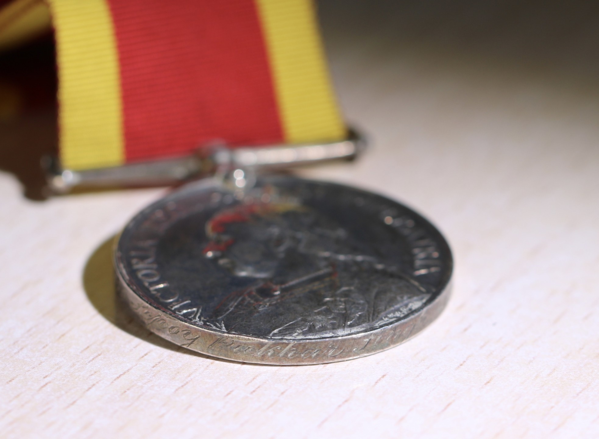 大猫徽章拍卖第205期 勿忘国耻 1900年  八国联军庚子事变  英国奖章