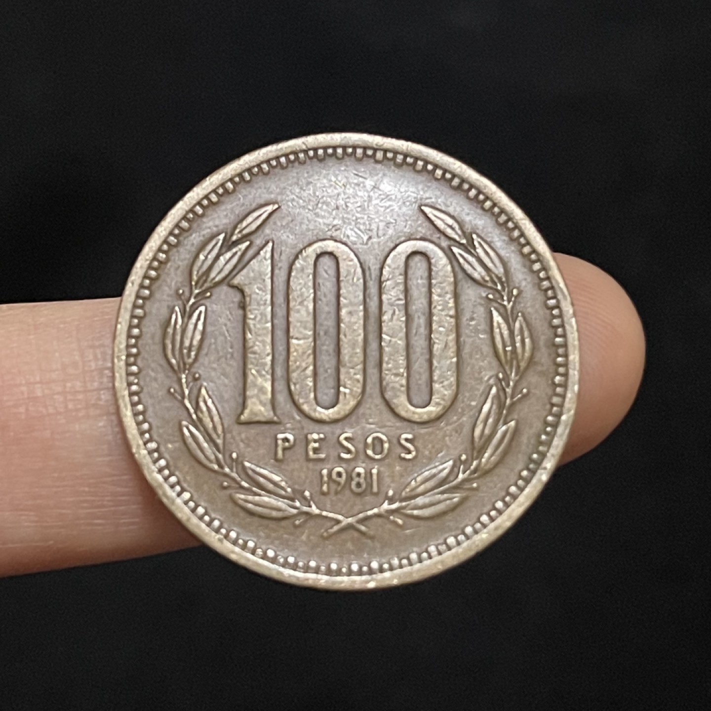 外国硬币0元起拍（10） 智利100比索