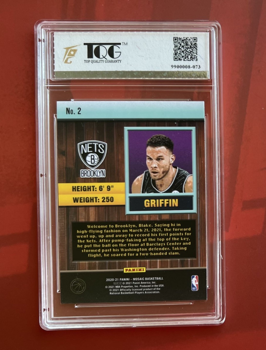 【稀奇送评】【TQG星卡评级】福利限时拍专场【2】 格里芬