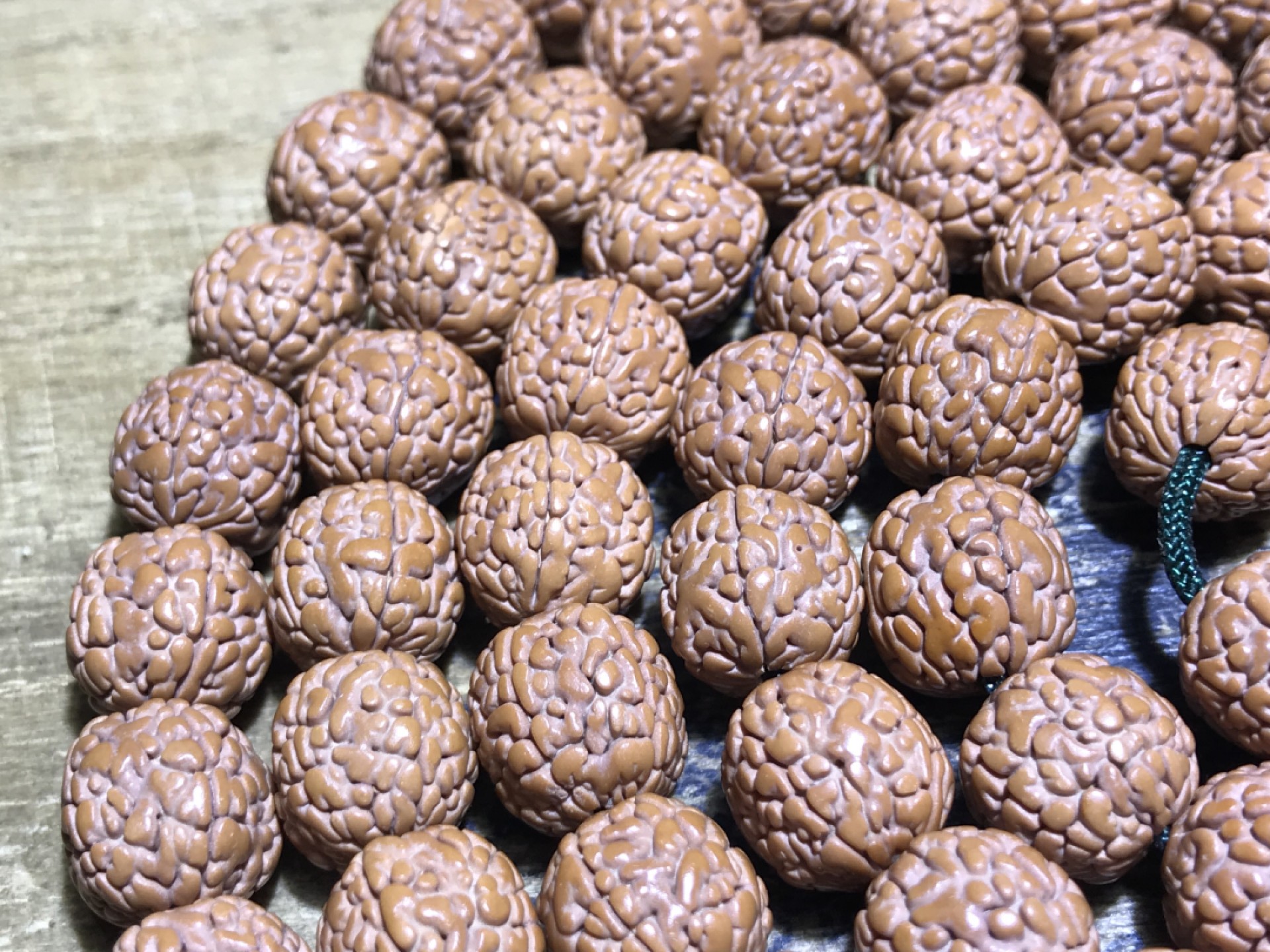 天然精美五瓣龙鳞纹小金刚！