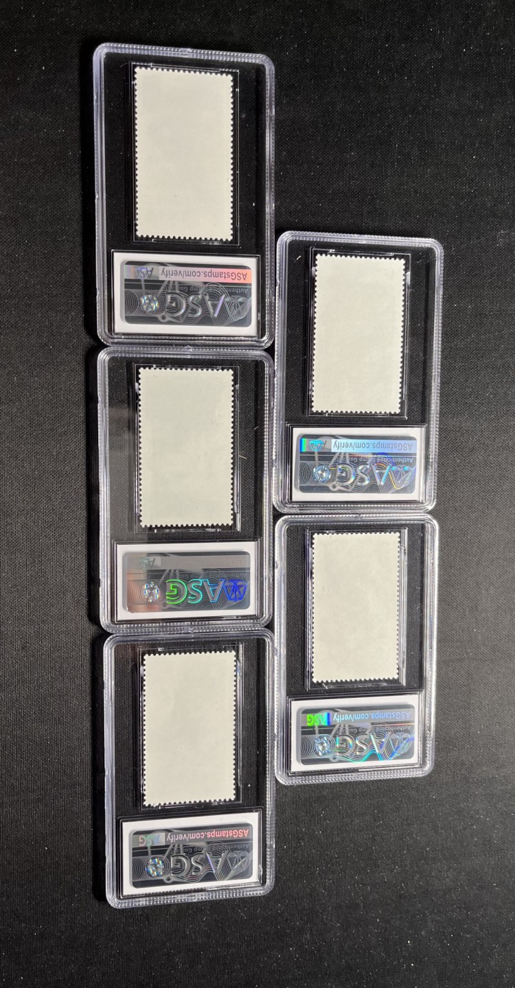 洪涛臻品 精选邮票限时拍卖第五十八期 T18上大学新全 ASG85同分OG 版撕全品送评，最严格时期出分，人气套票，高配版85分，超高性价比，一手出分，壳子无划痕，藏家首选。ASG评级目前处于初级阶段，行情略有回暖，注意提前囤精品货