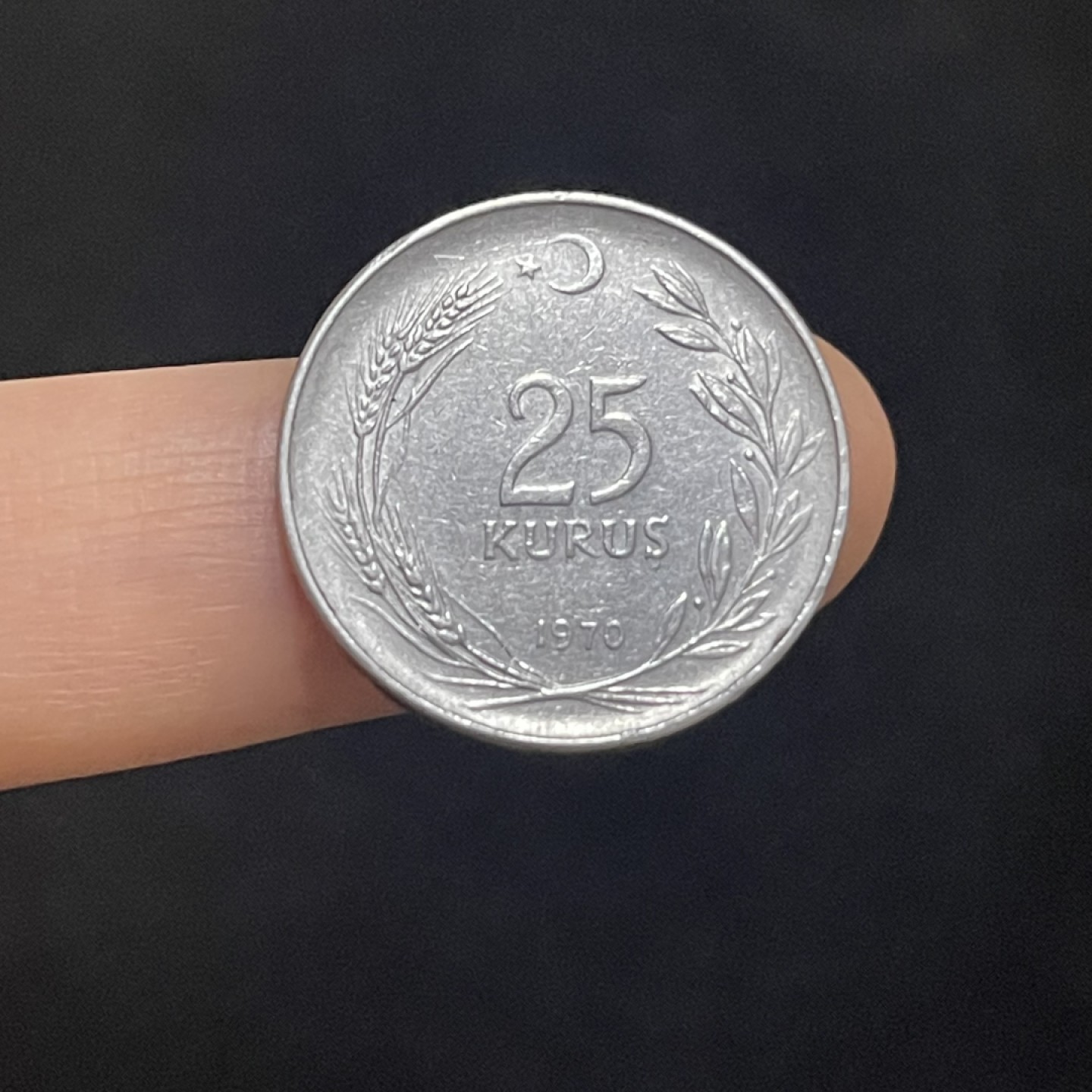 外国硬币0元起拍（10） 土耳其25库鲁