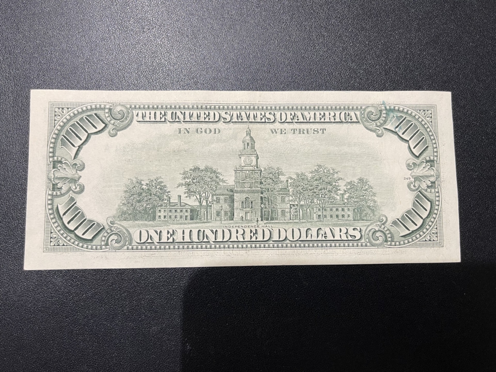 《外钞收藏家》第二百一十期 1993年100美元 小头版 AU品相