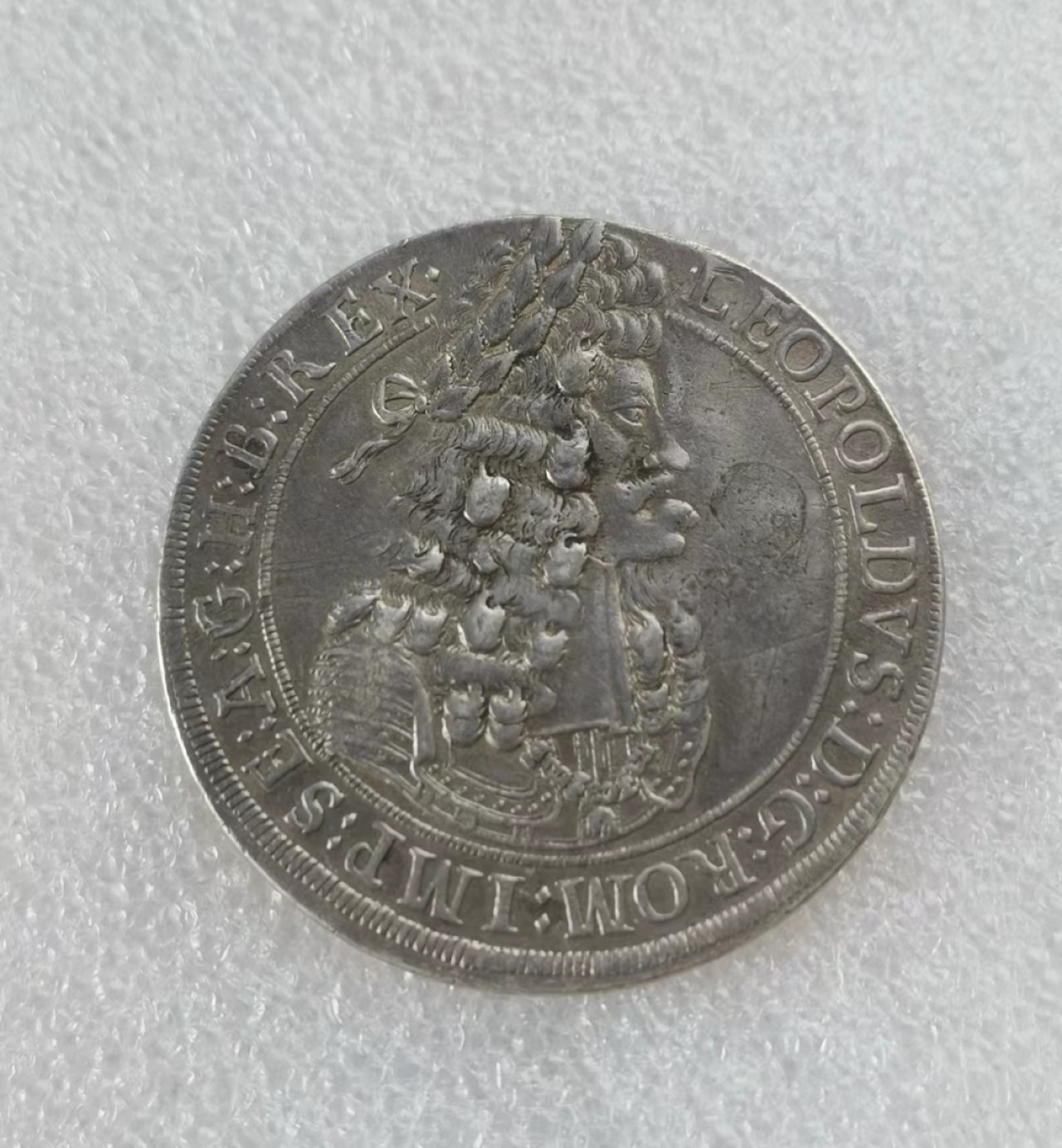 瓶子🏺第62期拍卖会 神圣罗马帝国1701年神罗总庭利奥波德泰勒大银币，