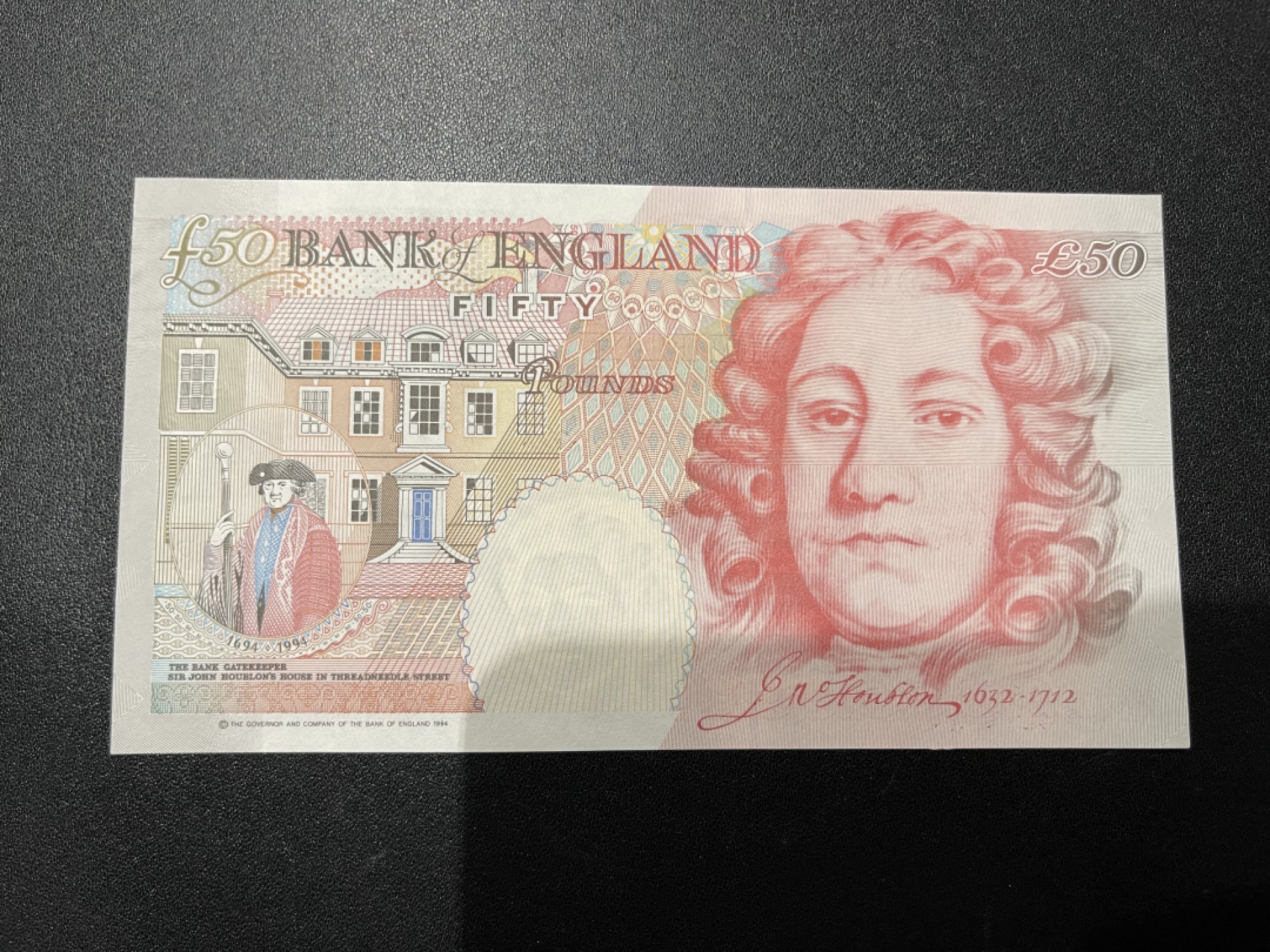 《外钞收藏家》第二百一十期 英国E序列50镑 全新UNC