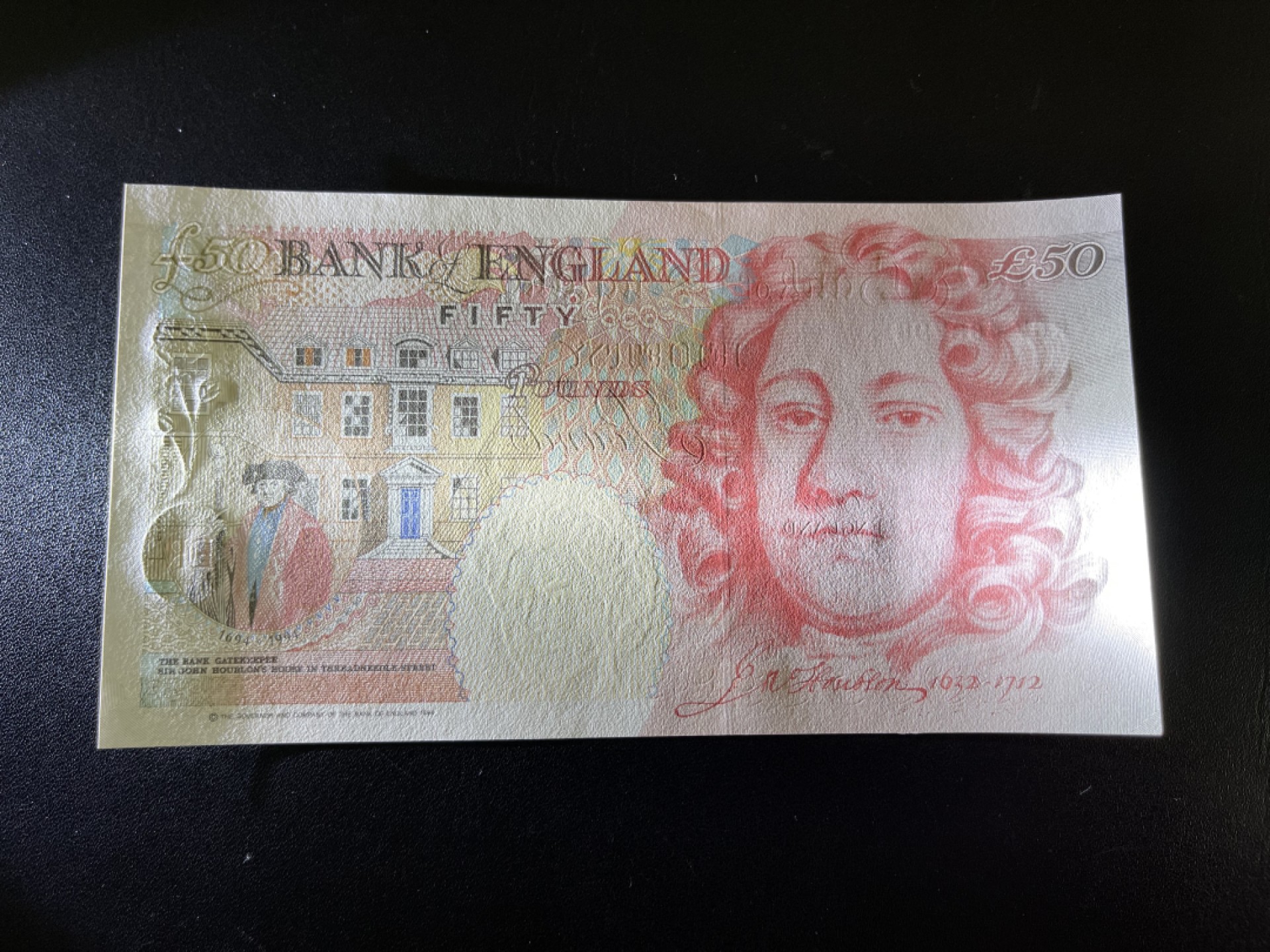 《外钞收藏家》第二百一十期 英国E序列50镑 全新UNC