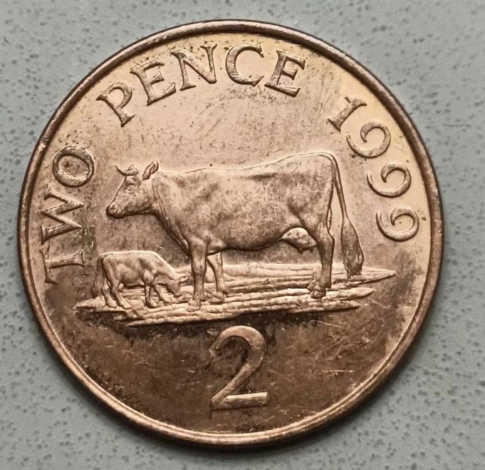 泡泡堂第123期  世界硬币专场（无押金，无佣金，捡漏，全场20包邮，偏远地区除外） 根西奶牛2便士