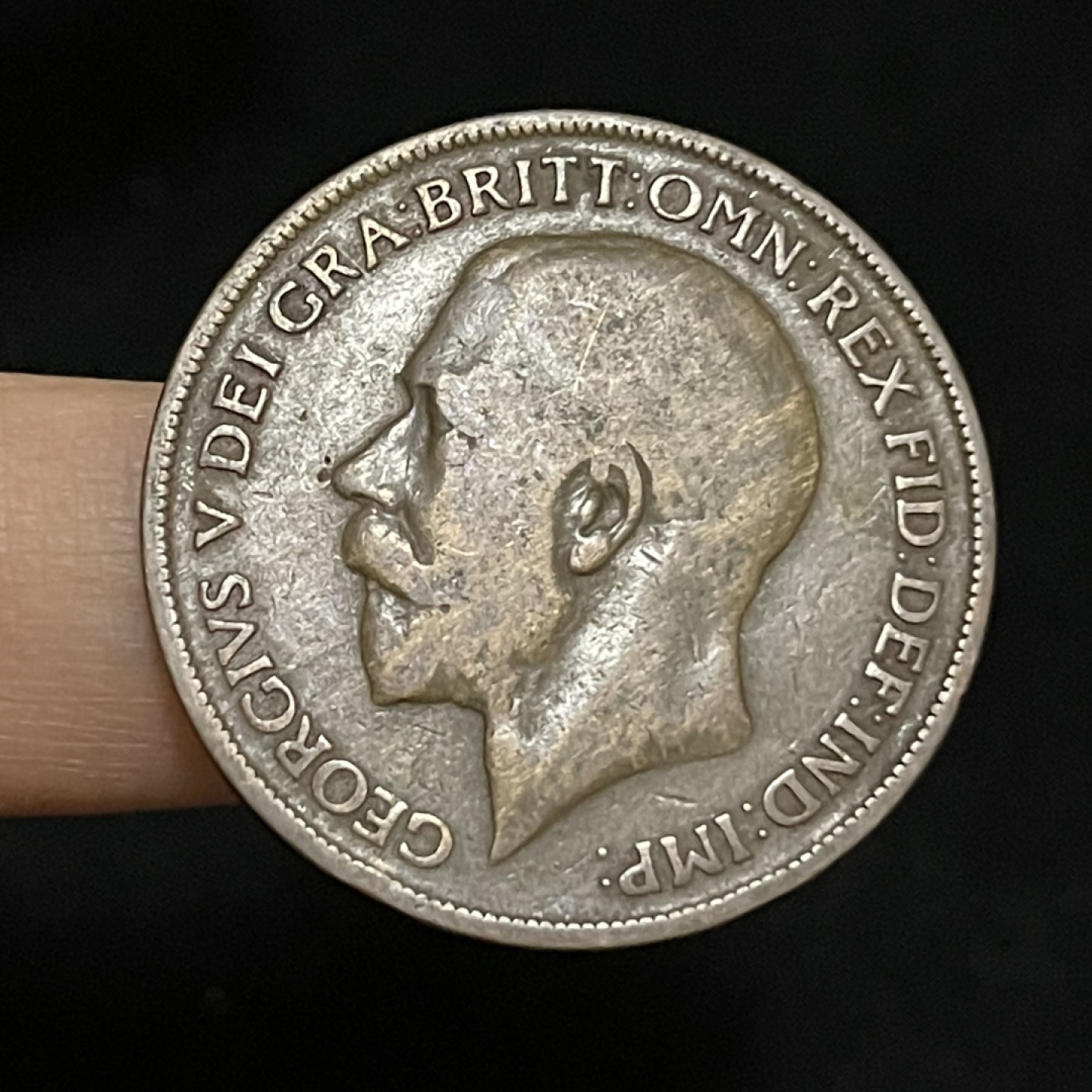 外国硬币0元起拍（12） 1921乔治五世一便士