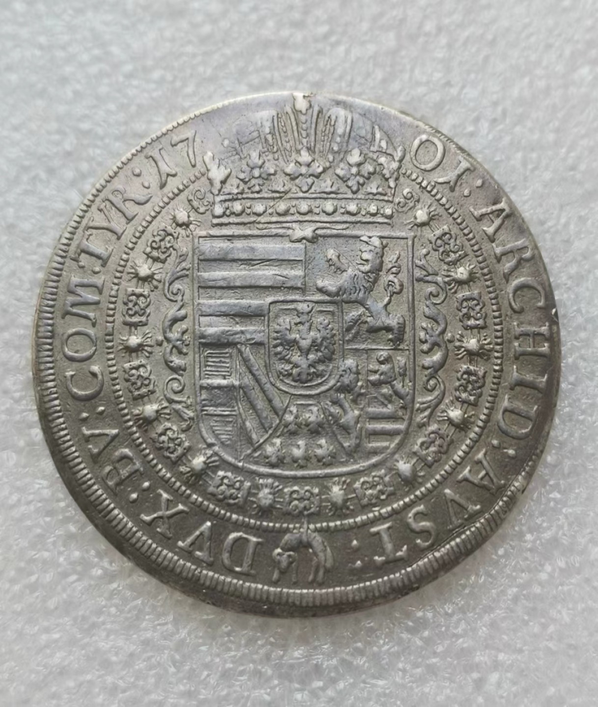 瓶子🏺第62期拍卖会 神圣罗马帝国1701年神罗总庭利奥波德泰勒大银币，