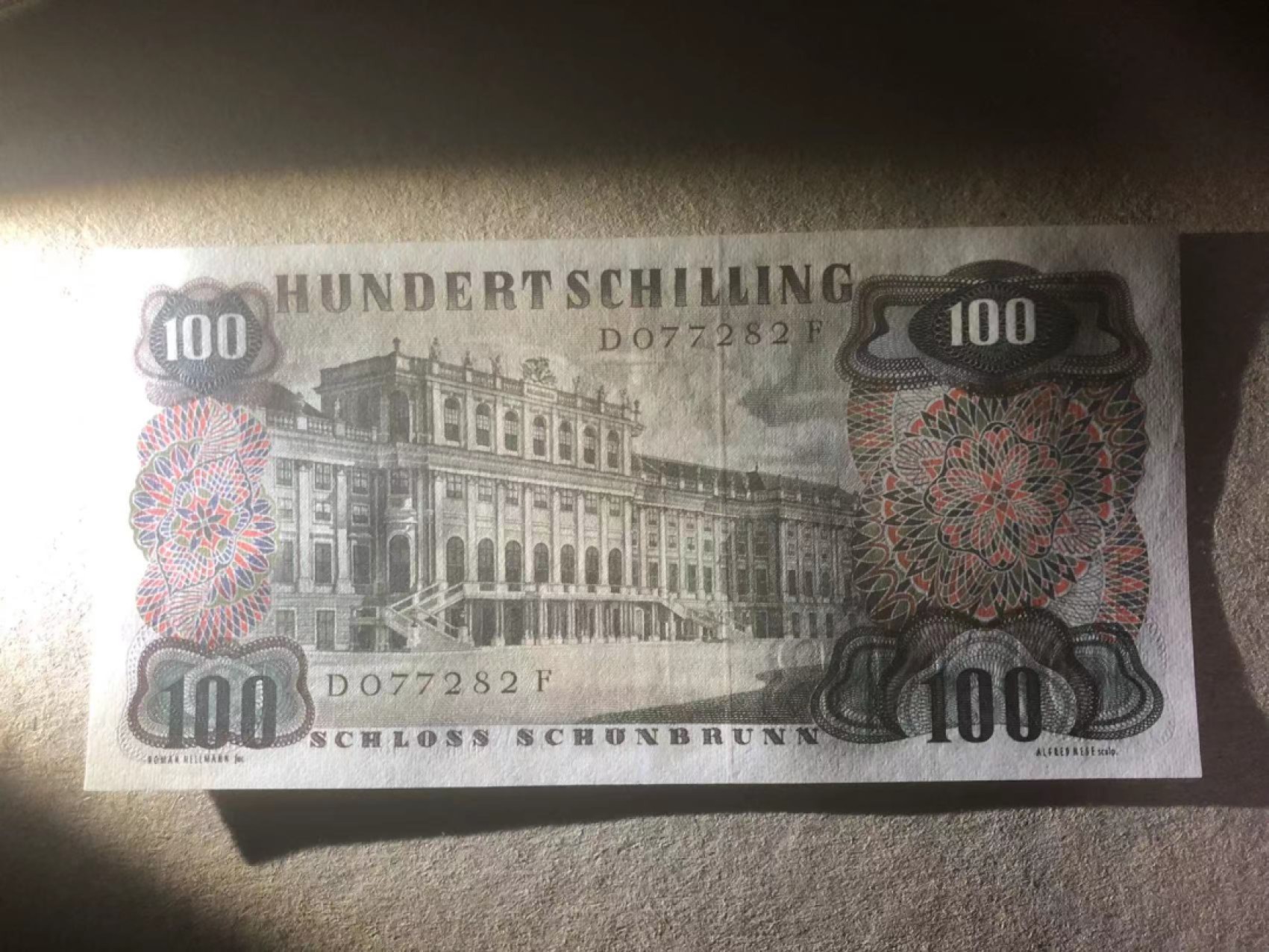 【Blue Auction】✨世界纸币精拍第237期  奥地利 1960年100先令 经典斯特劳斯 AU品相