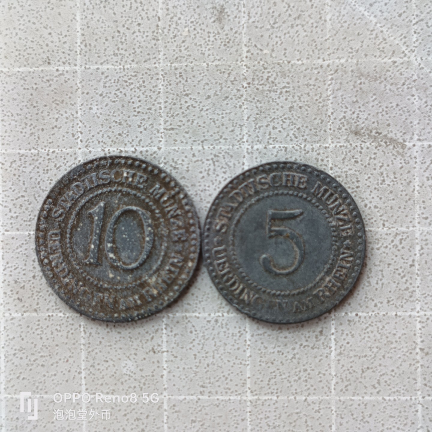 泡泡堂微拍第七幕，零佣金，零押金，满二十元包邮 德紧1917年一对