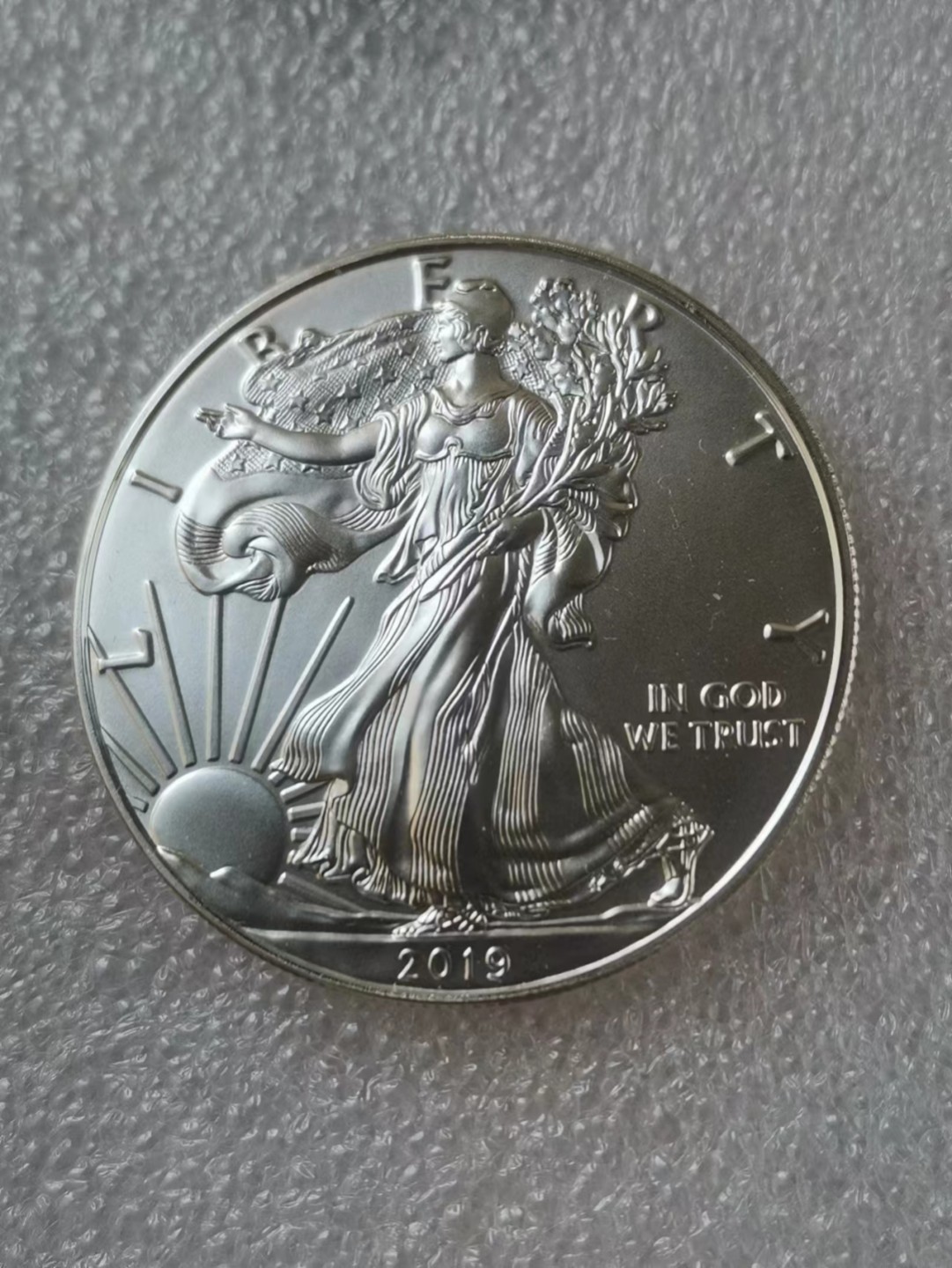 瓶子🏺第62期拍卖会 美国2019年1盎司投资银币