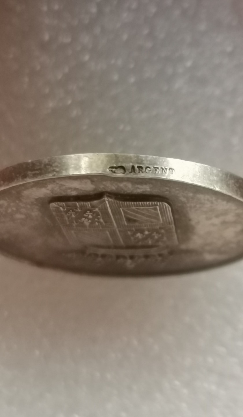 瓶子🏺第62期拍卖会 法国1889年农业JETON银质代币