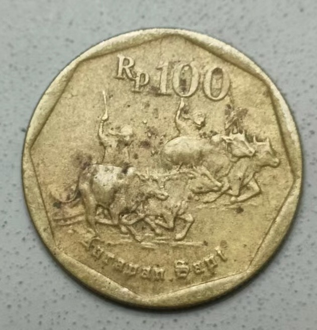 泡泡堂第123期  世界硬币专场（无押金，无佣金，捡漏，全场20包邮，偏远地区除外） 印尼100卢比