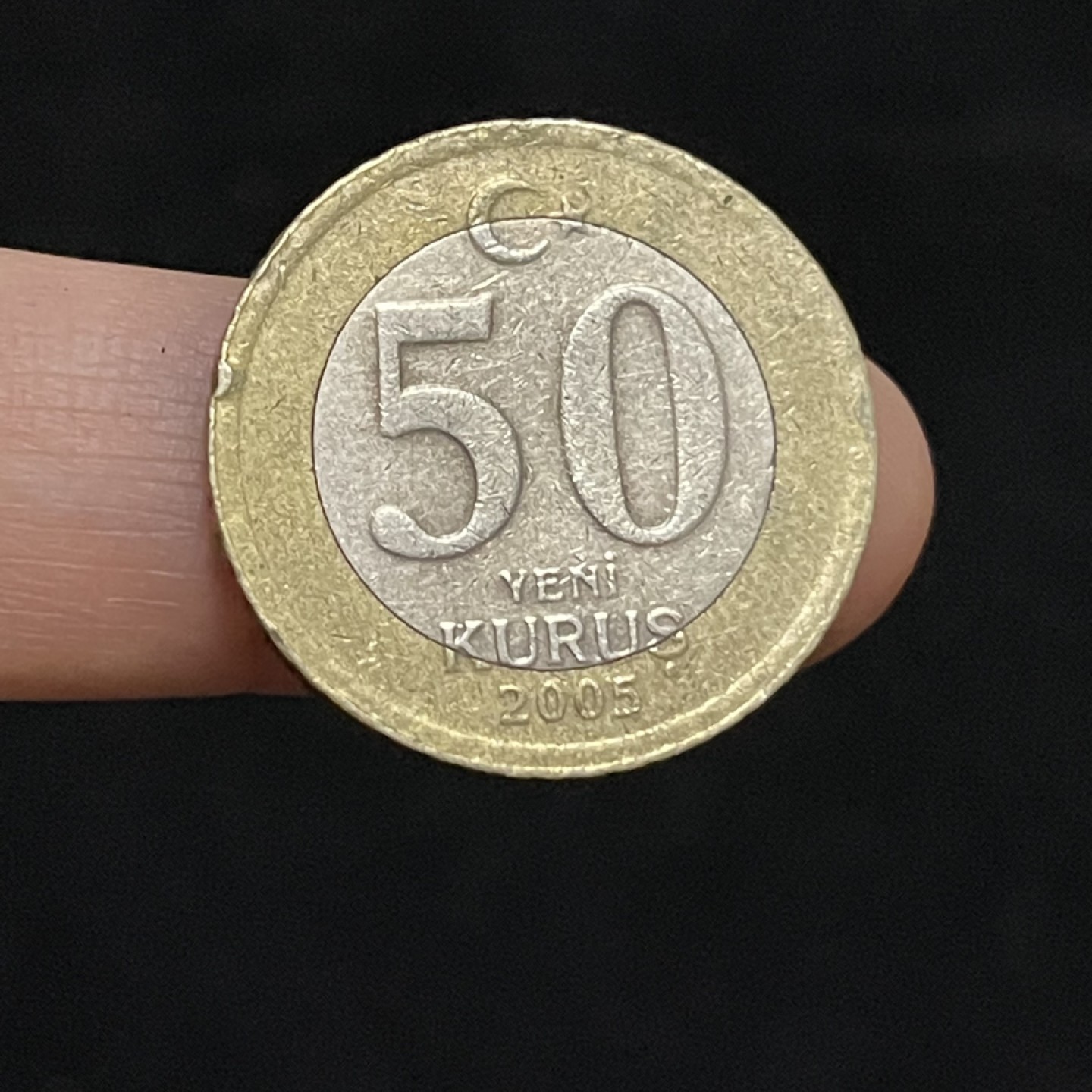 外国硬币0元起拍（12） 土耳其50库鲁