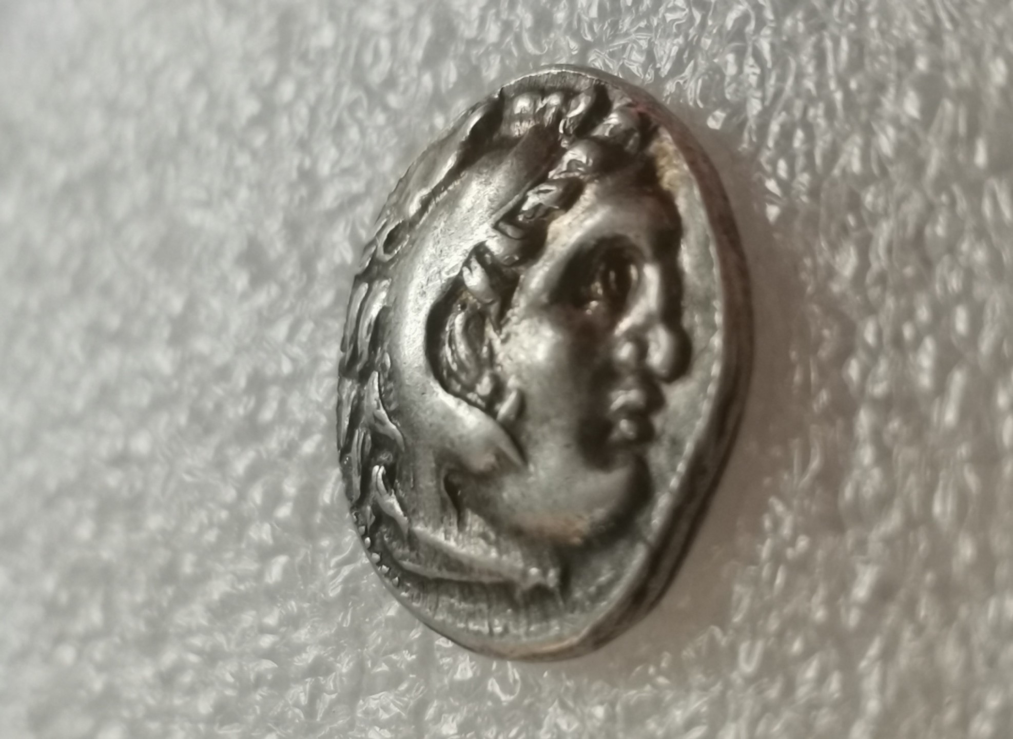 瓶子🏺第62期拍卖会 古希腊公元前336年-前323年亚历山大大力神1德拉克马（深打）银币