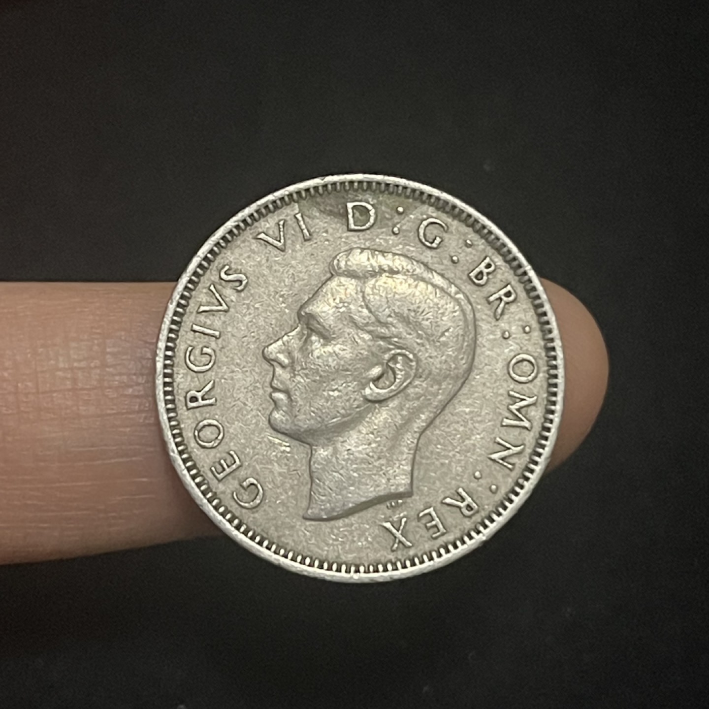 外国硬币0元起拍（12） 英国1先令1948年乔治六世英格兰狮