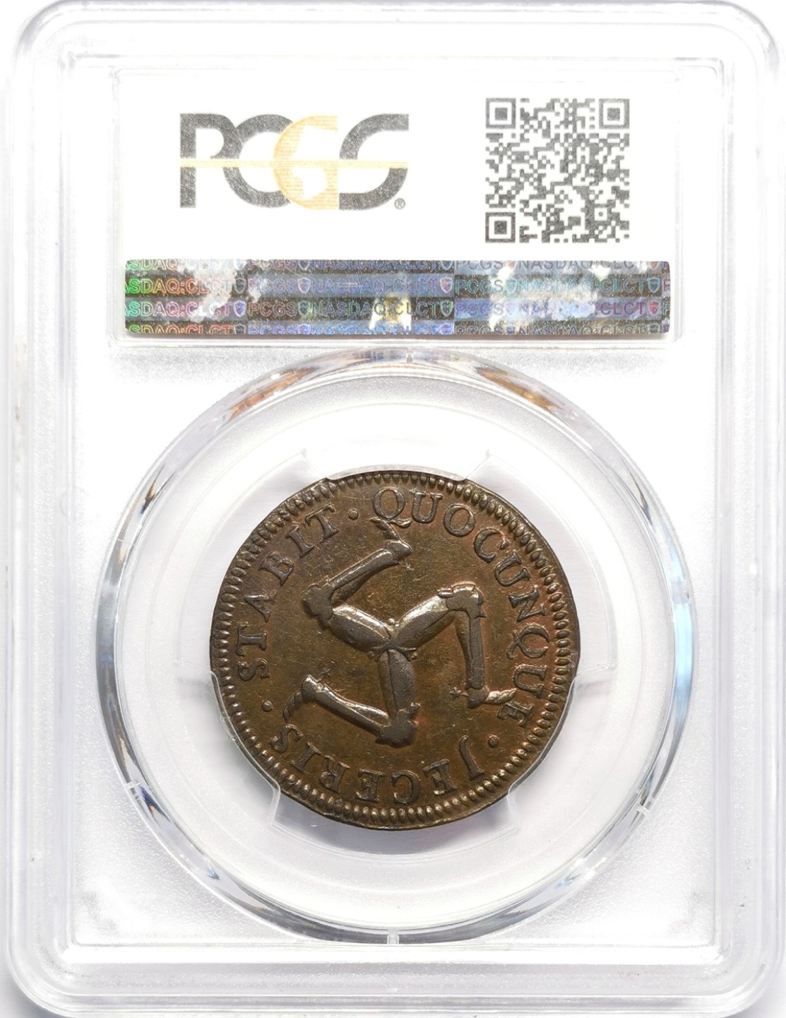 凡希社世界钱币微拍第二百十六期 1758马恩岛1/2便士PCGS-AU55罕见！
