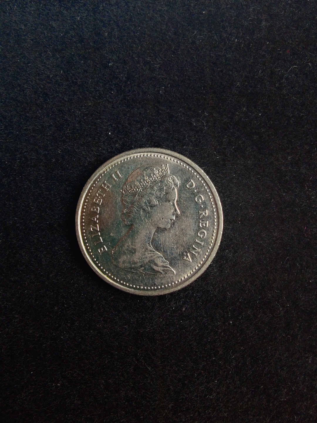 ♥一只鱼（世界钱币第六期） 加拿大25分