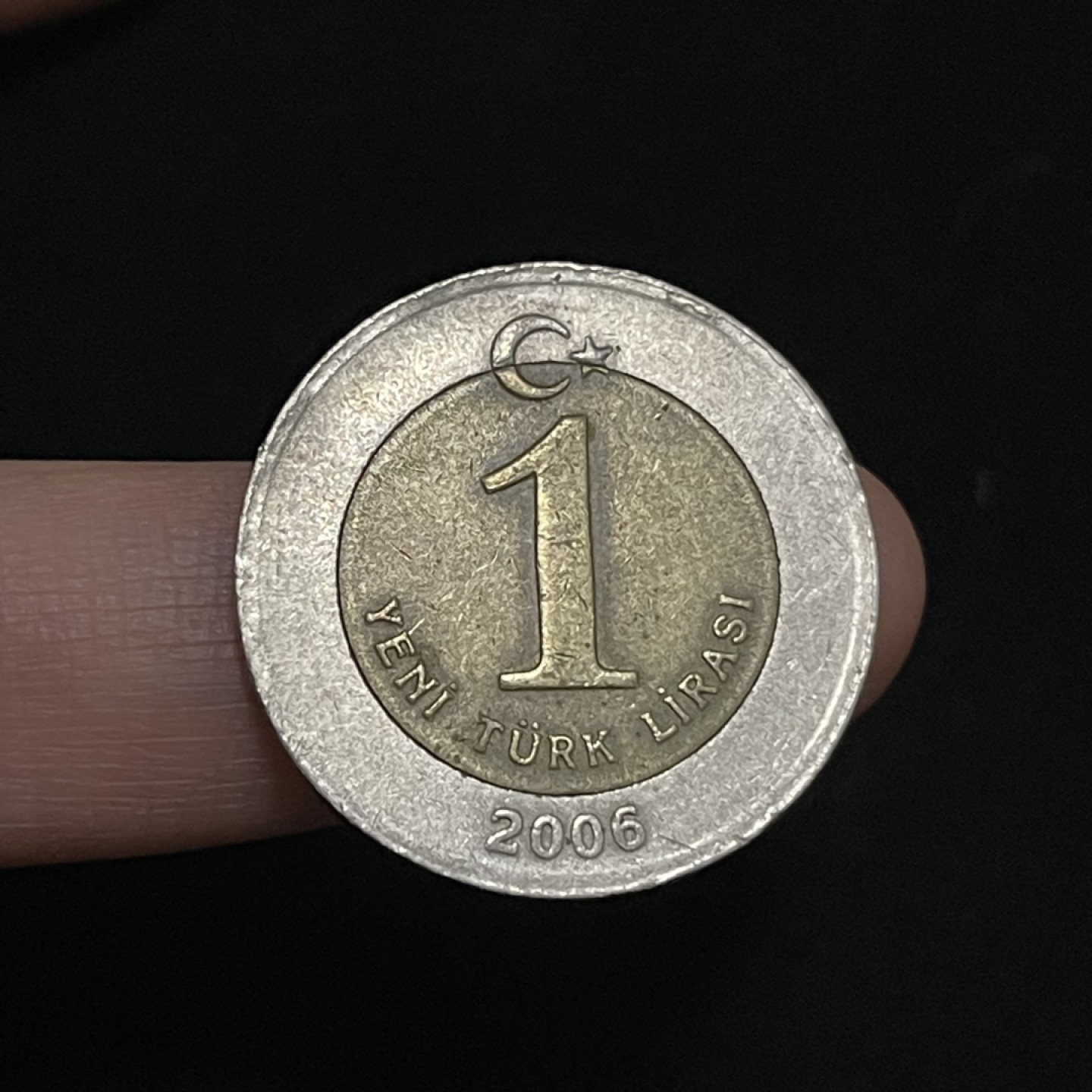 外国硬币0元起拍（13）22号所有订单统一发货 土耳其1里拉