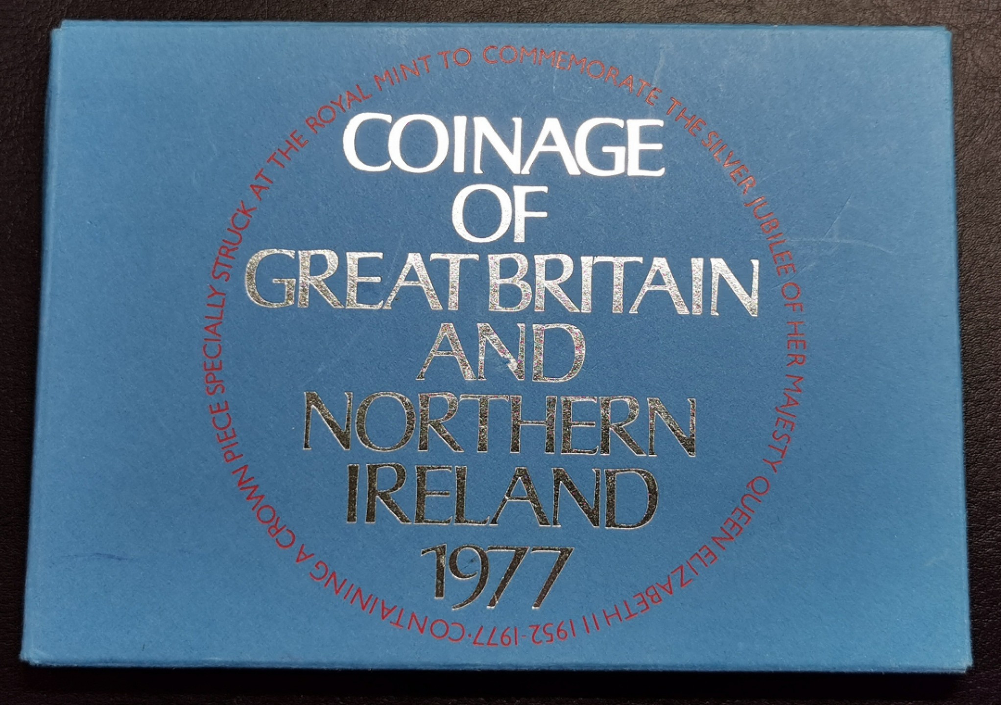 凡希社世界钱币微拍第二百十六期 1977英国精铸PS原厂包装