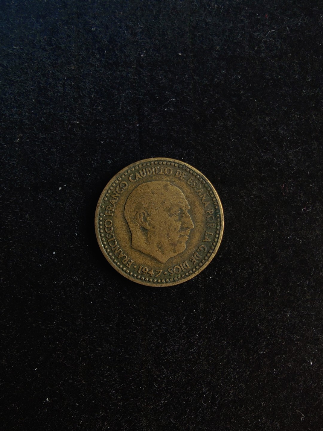 ♥一只鱼（世界钱币第六期） 西班牙1比塞塔