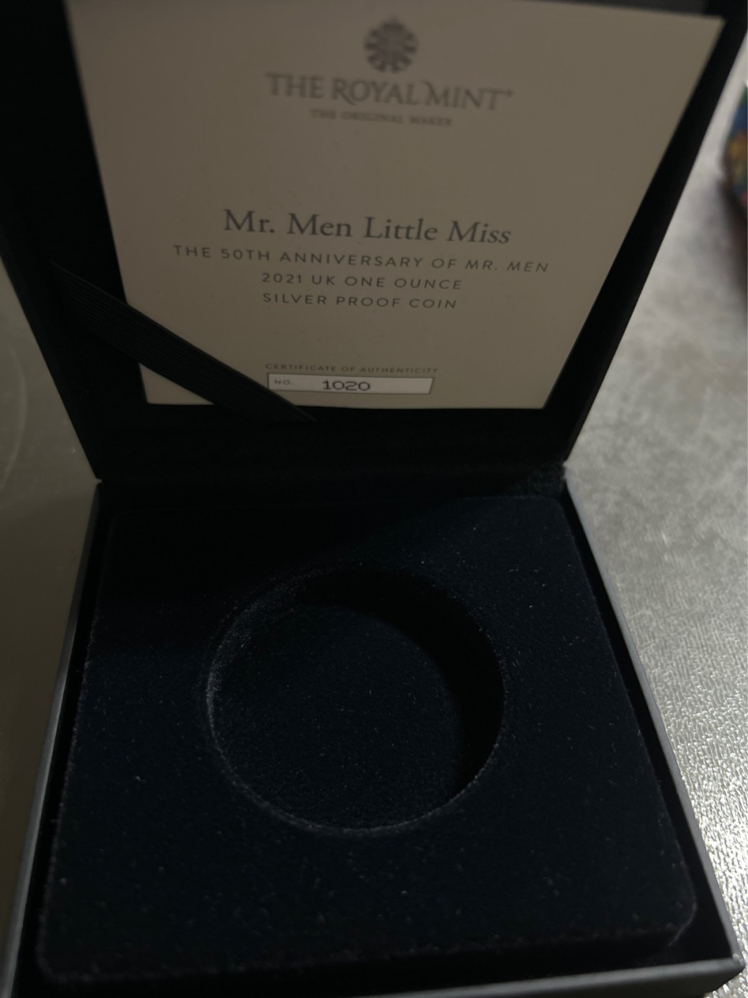 收藏联盟Quantum Auction 第201期拍卖 硬币场 英国2021年2英镑   NGC PF70UC 满分级别 首发蓝标  Mr.Men Little Miss系列 开心先生 彩色精制银币