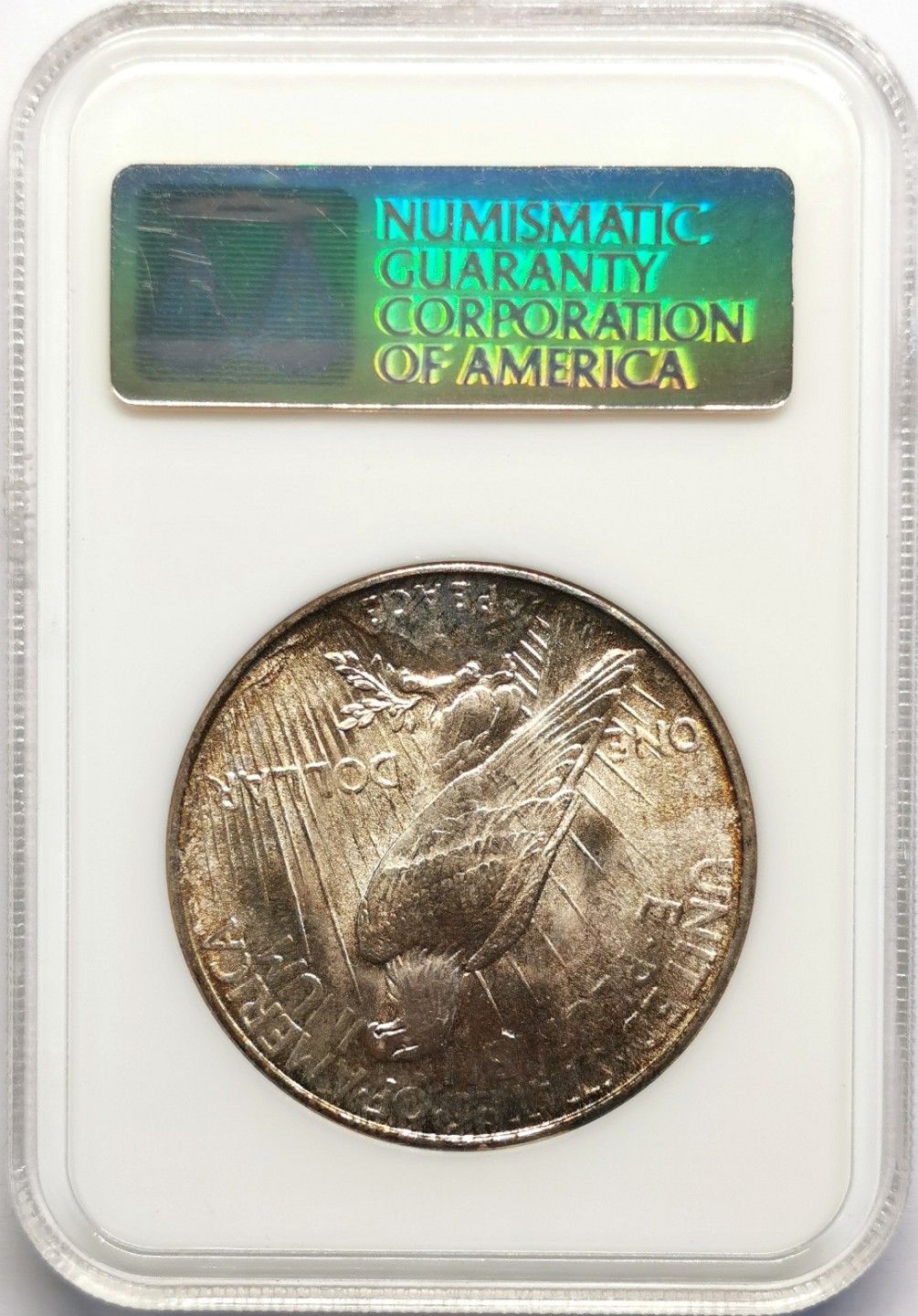凡希社世界钱币微拍第二百十六期 1922美国和平dollar大银NGC-MS64