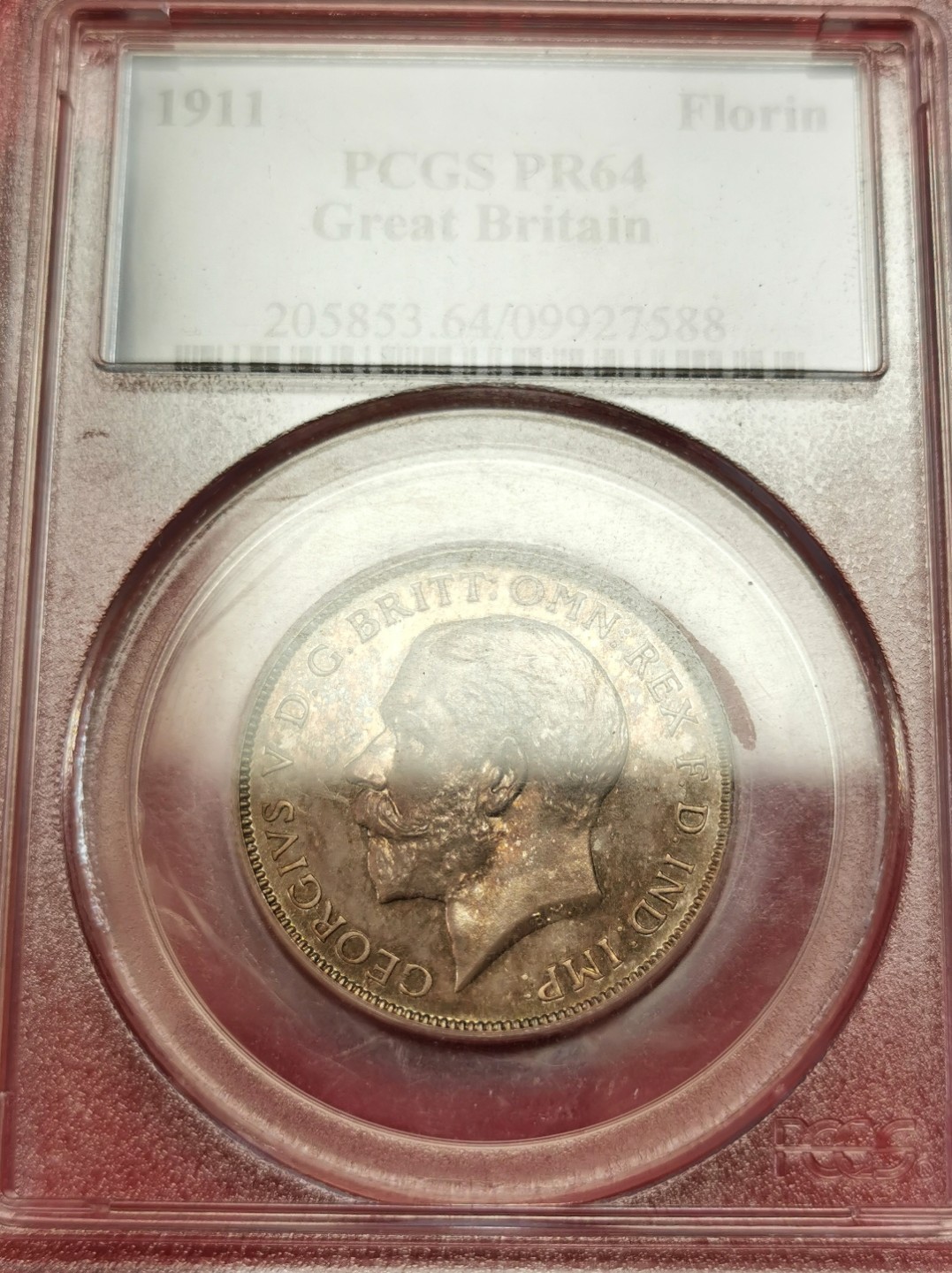 凡希社世界钱币微拍第二百十六期 荐！1911英国乔五精铸PS八枚收藏级！