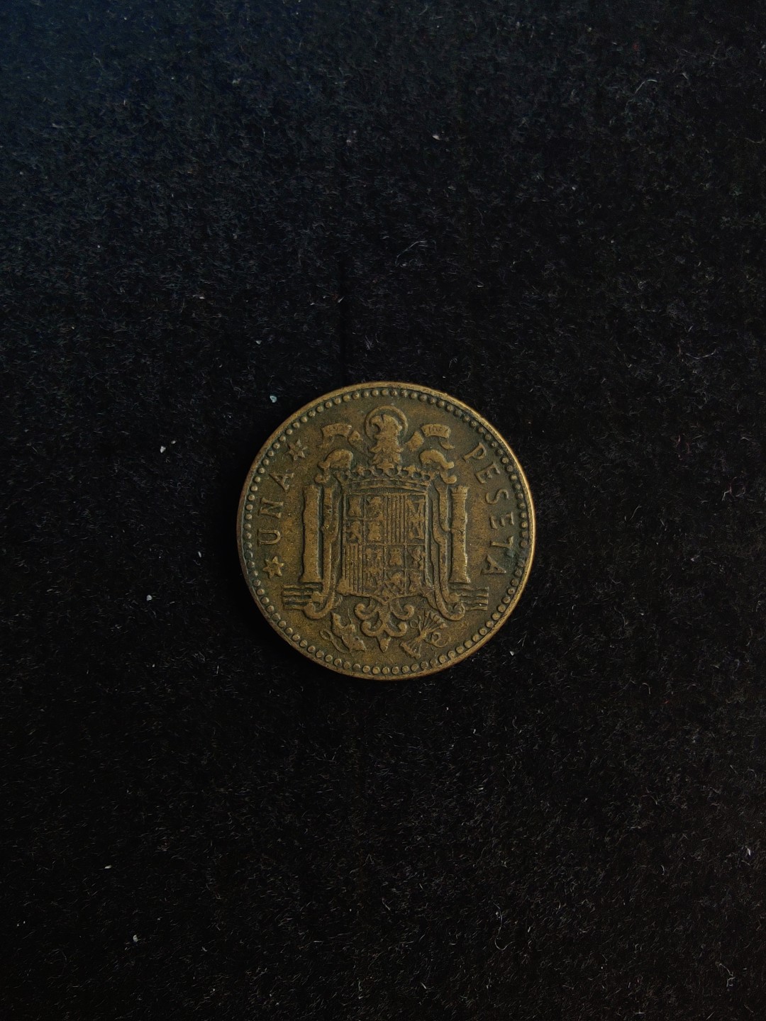 ♥一只鱼（世界钱币第六期） 西班牙1比塞塔