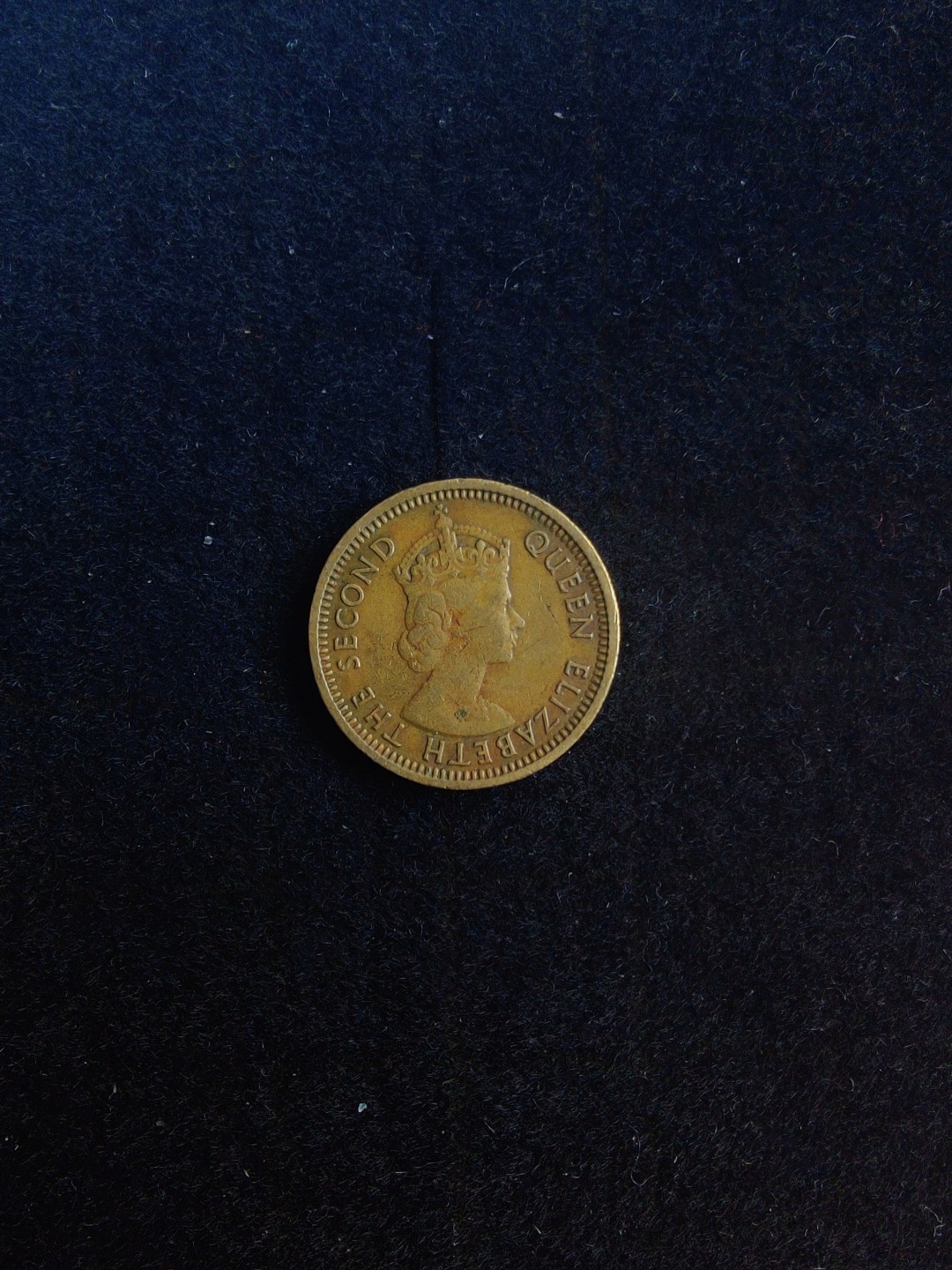 ♥一只鱼（世界钱币第六期） 香港五仙