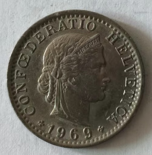 泡泡堂第124期  世界硬币专场（无押金，无佣金，捡漏，全场20包邮，偏远地区除外） 瑞士20c