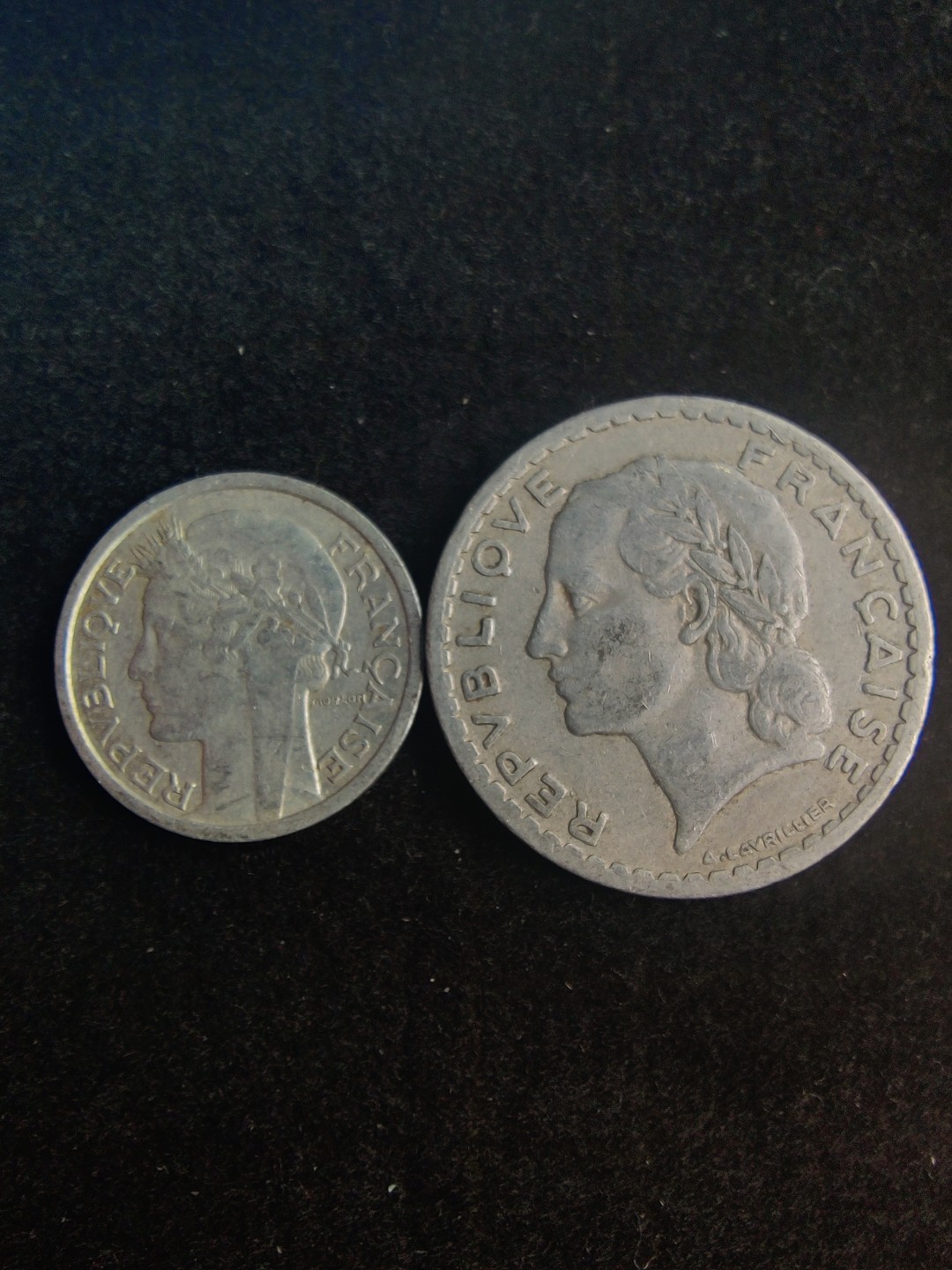 ♥一只鱼（世界钱币第六期） 法国1/5法郎