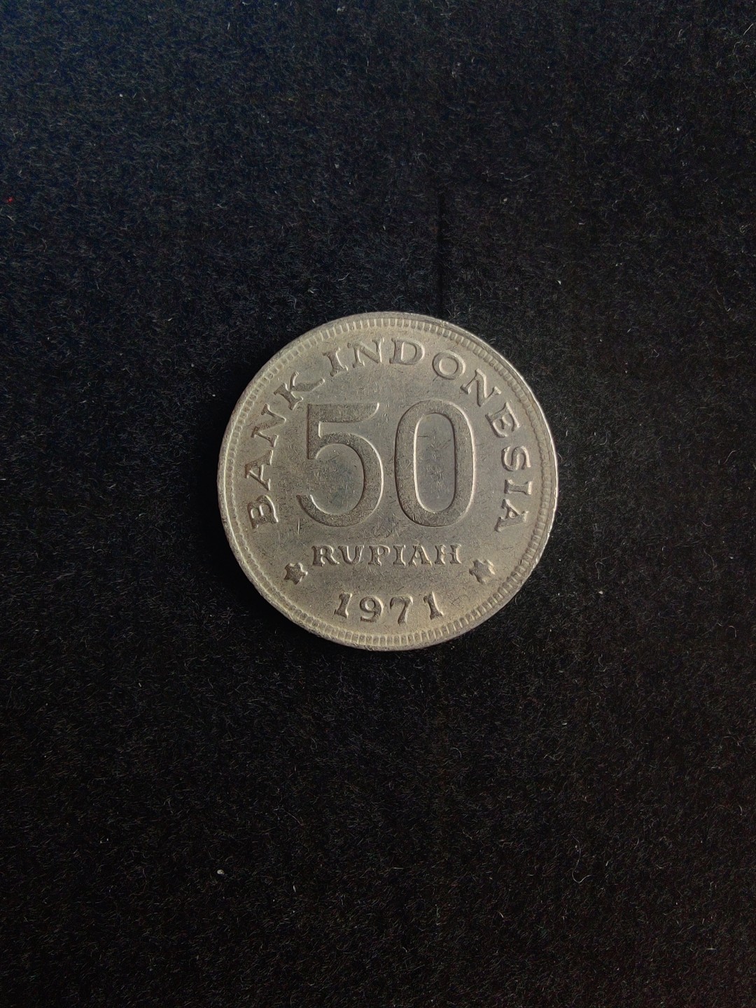 ♥一只鱼（世界钱币第六期） 印度尼西亚50卢比