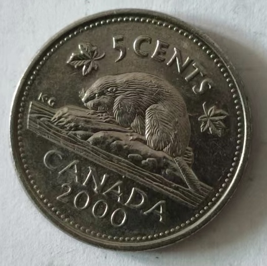 泡泡堂第124期  世界硬币专场（无押金，无佣金，捡漏，全场20包邮，偏远地区除外） 加拿大2000年5分