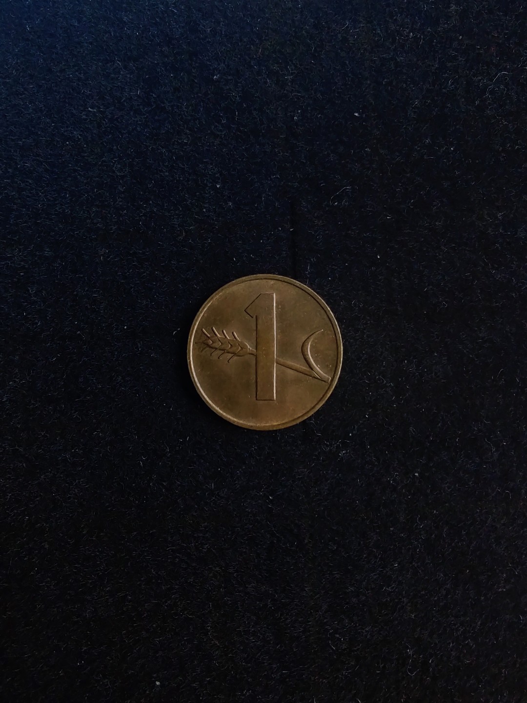 ♥一只鱼（世界钱币第六期） 瑞士1生丁