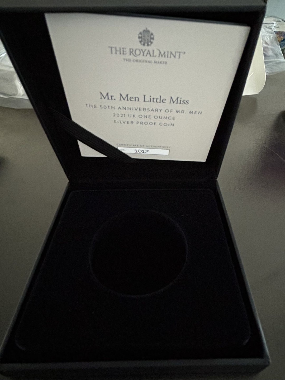 收藏联盟Quantum Auction 第199期拍卖  英国2021年2英镑   NGC PF70UC 满分级别 首发蓝标  Mr.Men Little Miss系列 开心先生 彩色精制银币