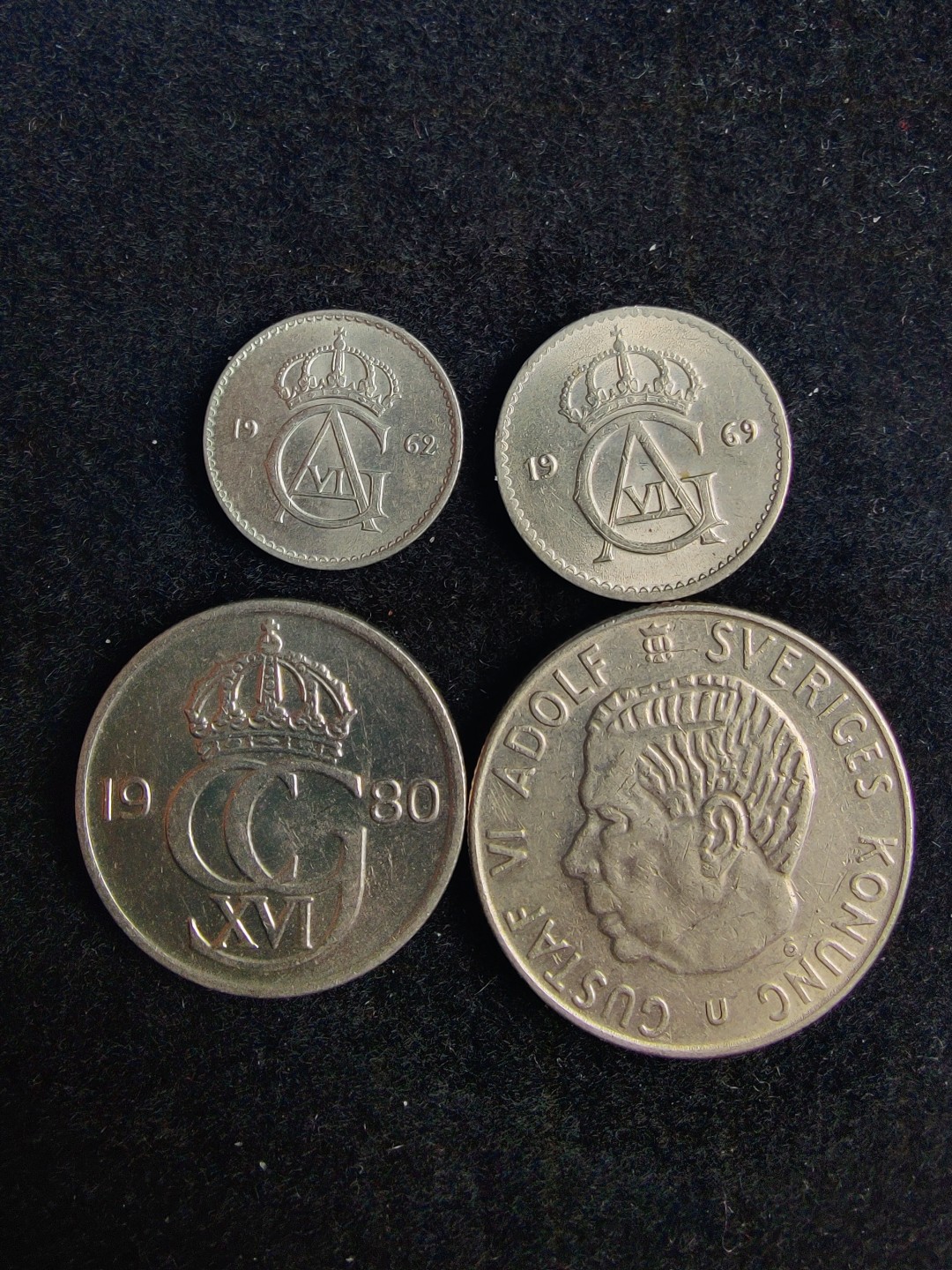 ♥一只鱼（世界钱币第六期） 瑞典套币