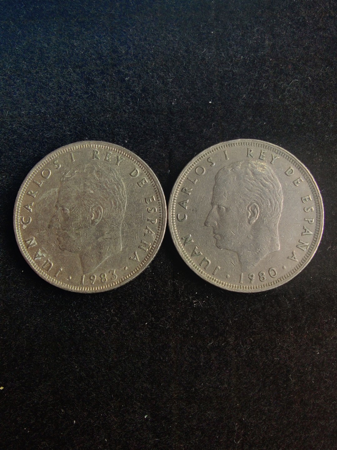 ♥一只鱼（世界钱币第六期） 西班牙25比塞塔