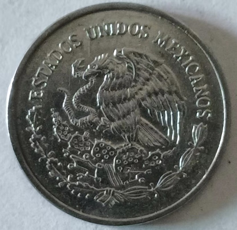 泡泡堂第124期  世界硬币专场（无押金，无佣金，捡漏，全场20包邮，偏远地区除外） 墨西哥5c