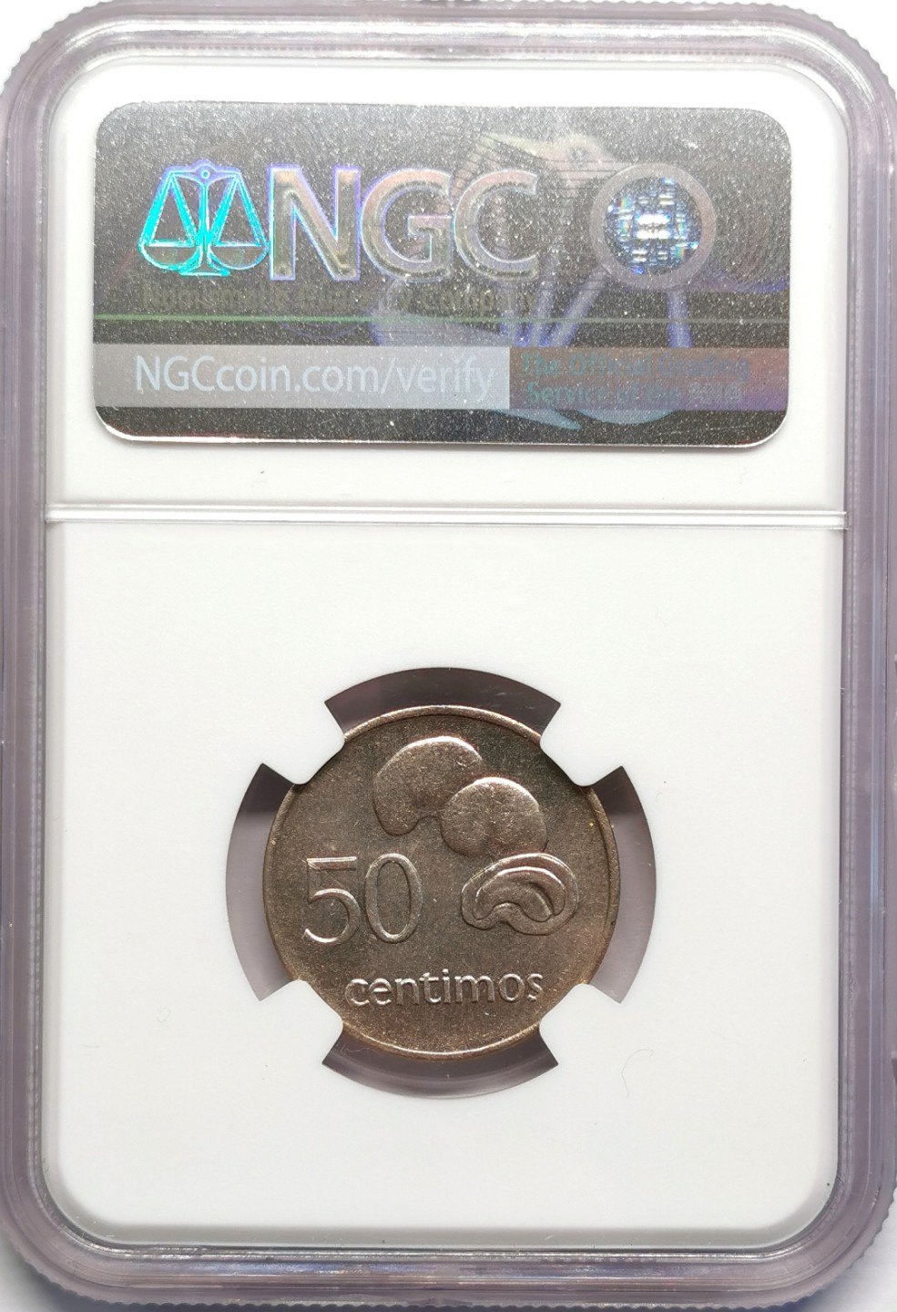 凡希社世界钱币微拍第二百十六期 荐！1975莫桑比克腰果50分NGC-MS65全套难点！