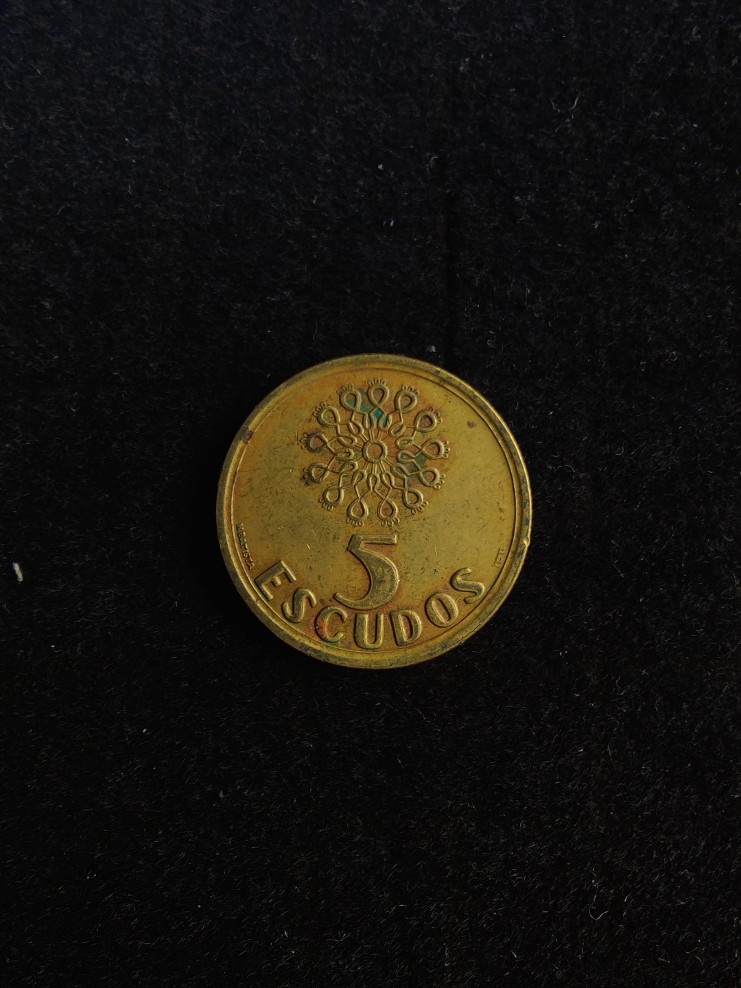 ♥一只鱼（世界钱币第六期） 葡萄牙5埃斯库多