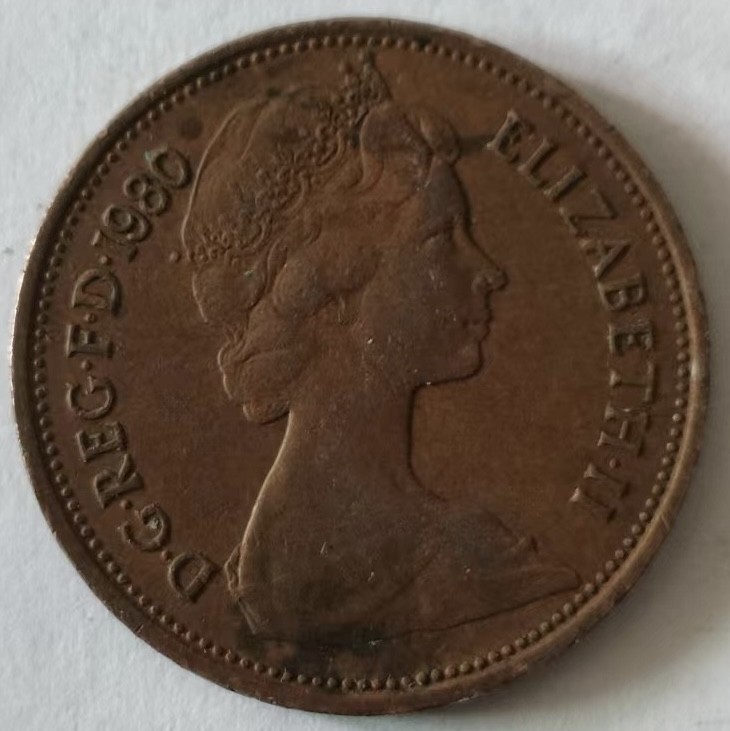 泡泡堂第124期  世界硬币专场（无押金，无佣金，捡漏，全场20包邮，偏远地区除外） 英国1980年2便士