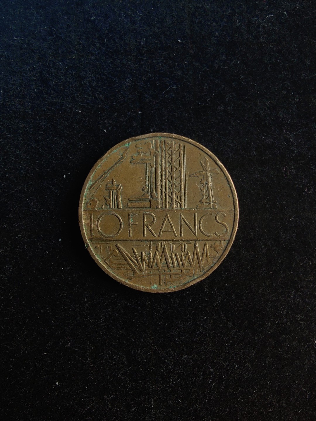 ♥一只鱼（世界钱币第六期） 法国10法郎