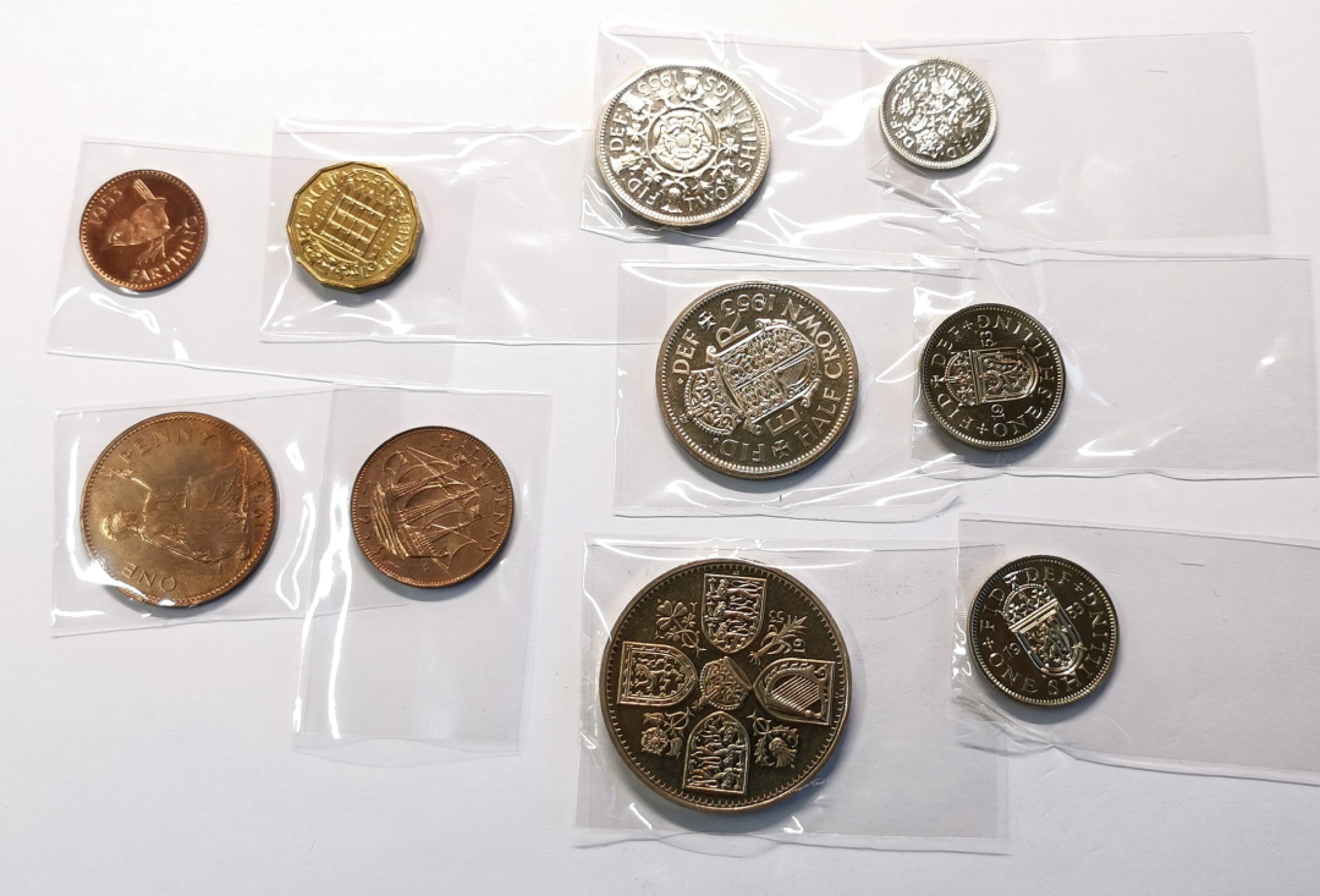 凡希社世界钱币微拍第二百十六期 1953英国伊丽莎白加冕精铸PS原盒品相极佳！