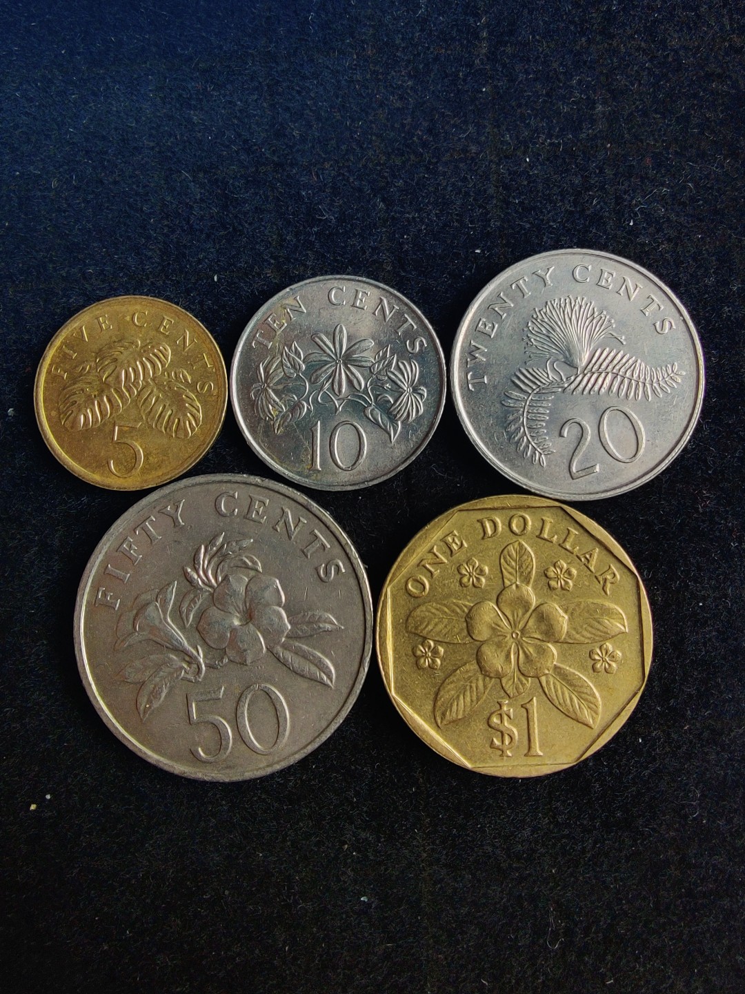 ♥一只鱼（世界钱币第六期） 新加坡套币