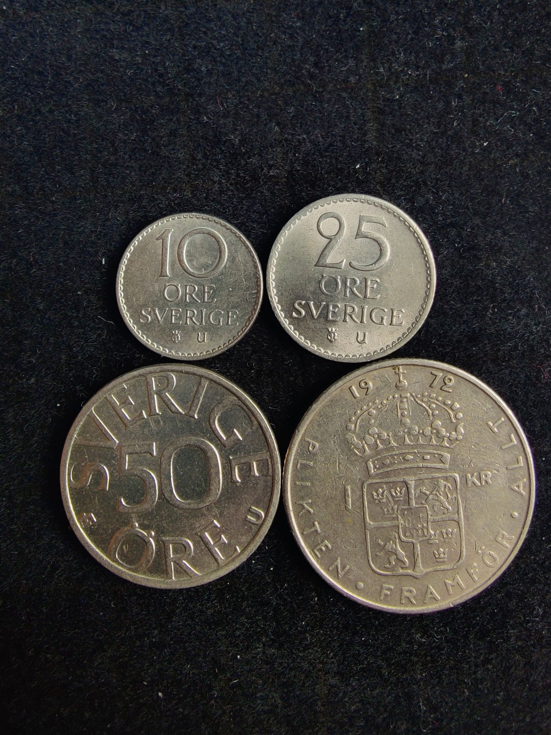 ♥一只鱼（世界钱币第六期） 瑞典套币