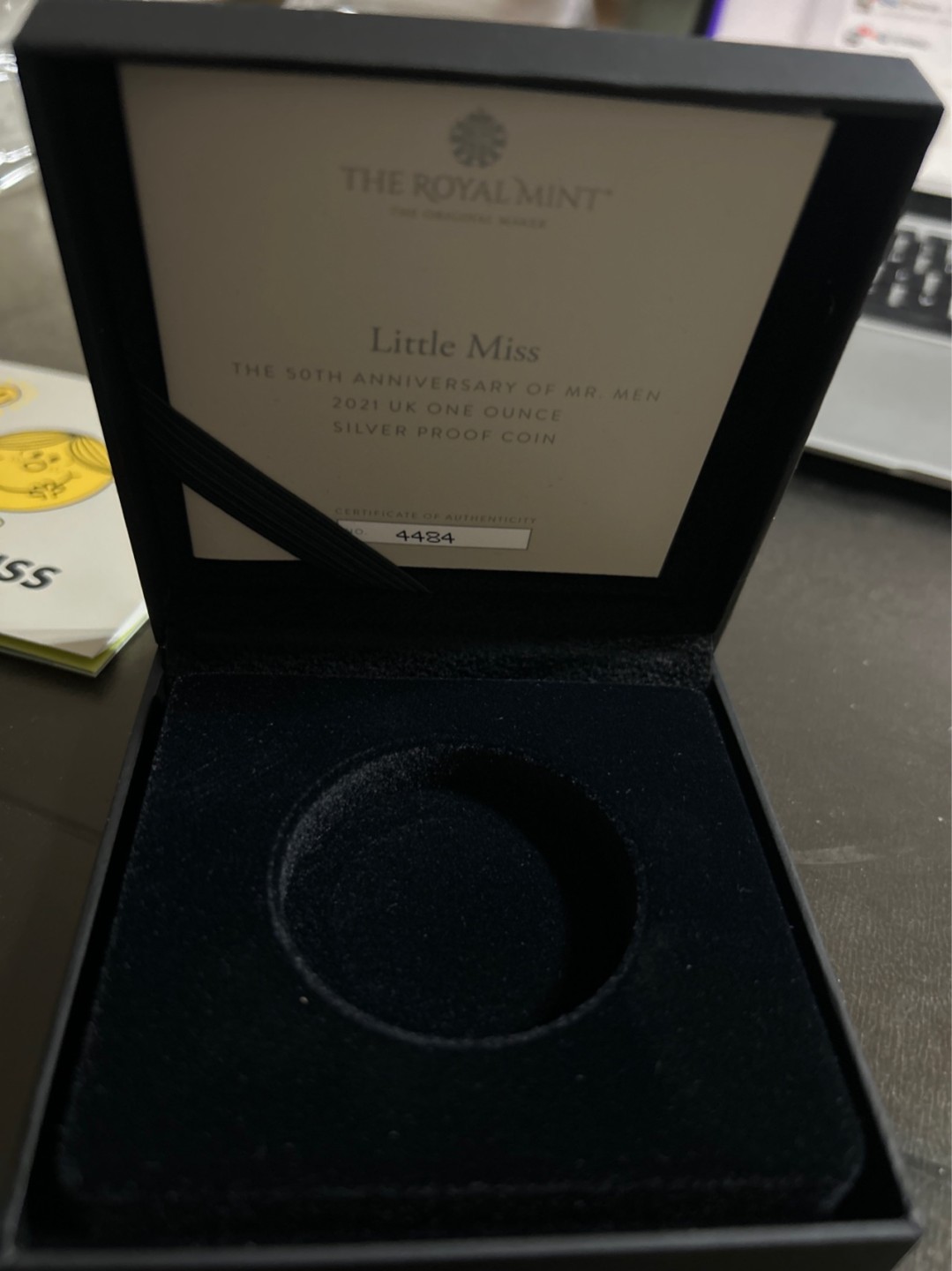 收藏联盟Quantum Auction 第201期拍卖 硬币场 英国2021年2英镑 NGC PF70UC 满分级别 首发蓝标 Mr.Men Little Miss系列 阳光小姐姐彩色精制银币 